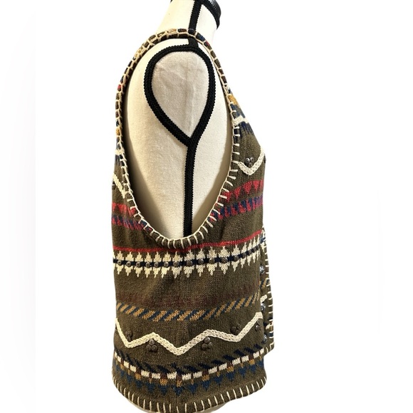 Hunt Club Vintage 1990 Knit Vest - Picture 3 of 6